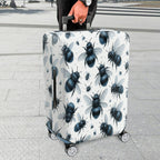 1-Piece Bee Insect Animal Pattern Nature Artistic Fun  Suitcase Luggage Cover, Stretch Protective Sleeve