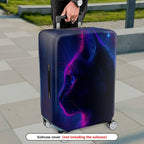 1-Piece Cosmic Cat Nebula Galaxy Space Stars  Suitcase Luggage Cover, Stretch Protective Sleeve
