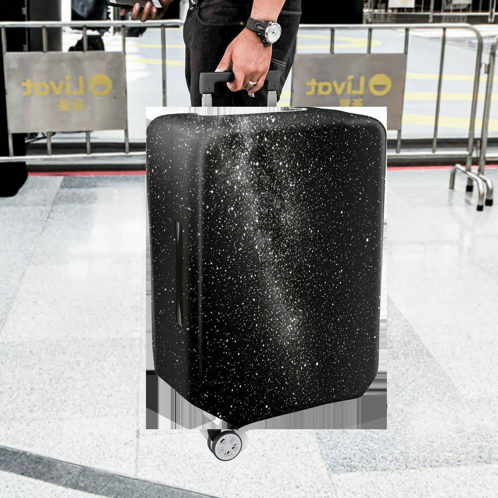 1-Piece Starry Night Galaxy Cosmic Space Astral Celestial  Suitcase Luggage Cover, Stretch Protective Sleeve
