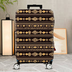 1-Piece Geometric Tribal Ethnic Aztec Pattern  Suitcase Luggage Cover, Stretch Protective Sleeve